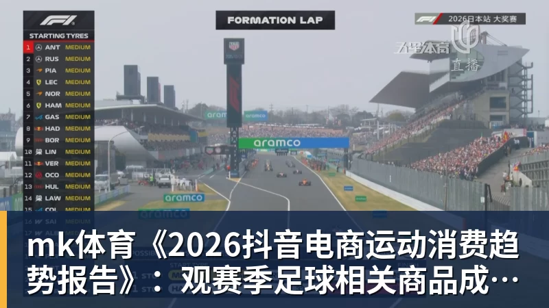 mk体育《2026抖音电商运动消费趋势报告》：观赛季足球相关商品成交额同比增长113%