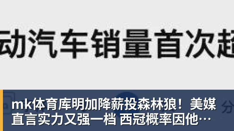 mk体育库明加降薪投森林狼！美媒直言实力又强一档 西冠概率因他提升1%